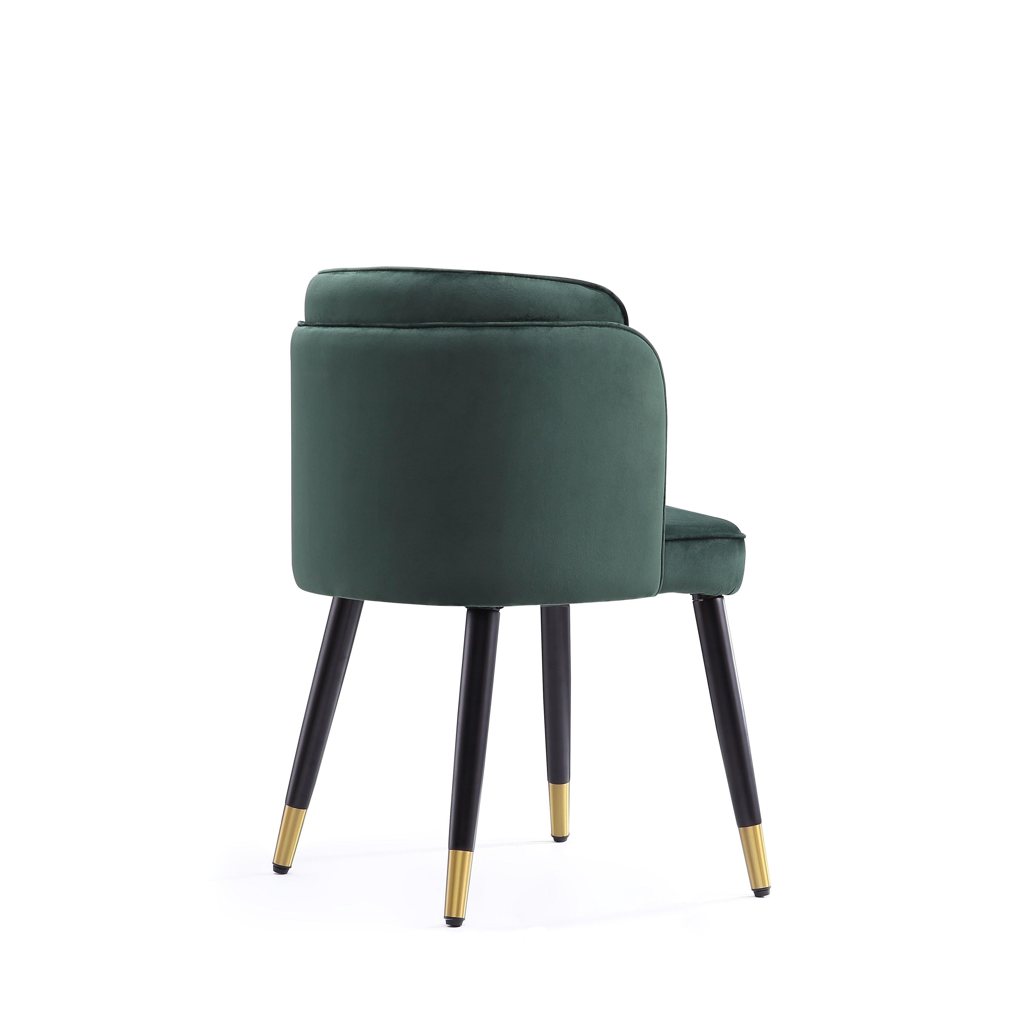 Mid-century Modern Tufted Velvet Dining Chair by Ceets Zephyr-image