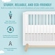 preview thumbnail 4 of 4, Dream On Me Hygge 5-in-1 Convertible Crib - Vintage White Oak
