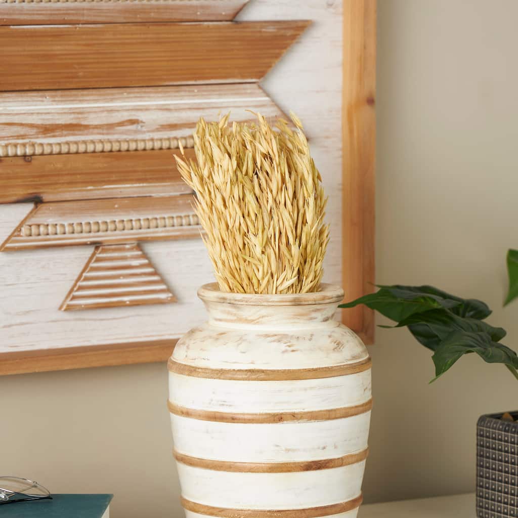 Beige Dried Plant Handmade Wheat Stalk Bundle Grass Home Decor Natural Foliage