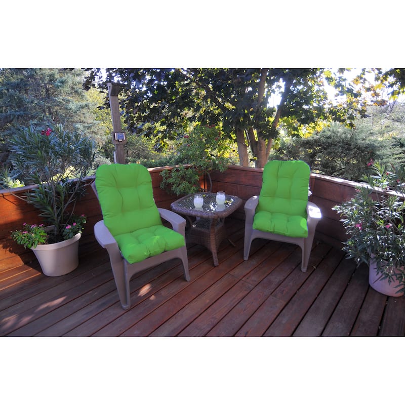 Outdoor Adirondack-style Patio Chair Cushion