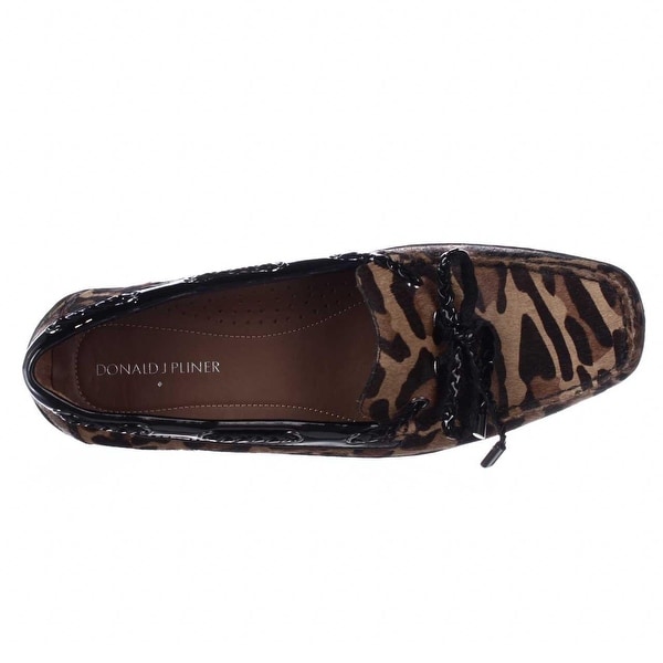 donald pliner leopard shoes