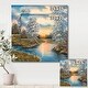 preview thumbnail 4 of 6, Designart "Birches In The Autumn Woods" Lake House Canvas Wall Art Print