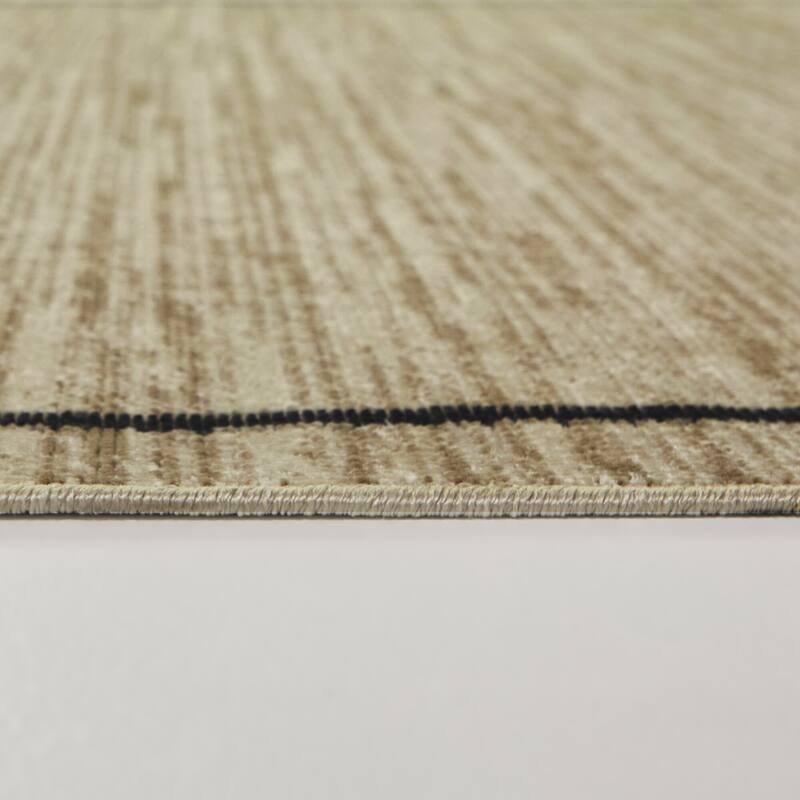 Maxime Modern Border Area Rug