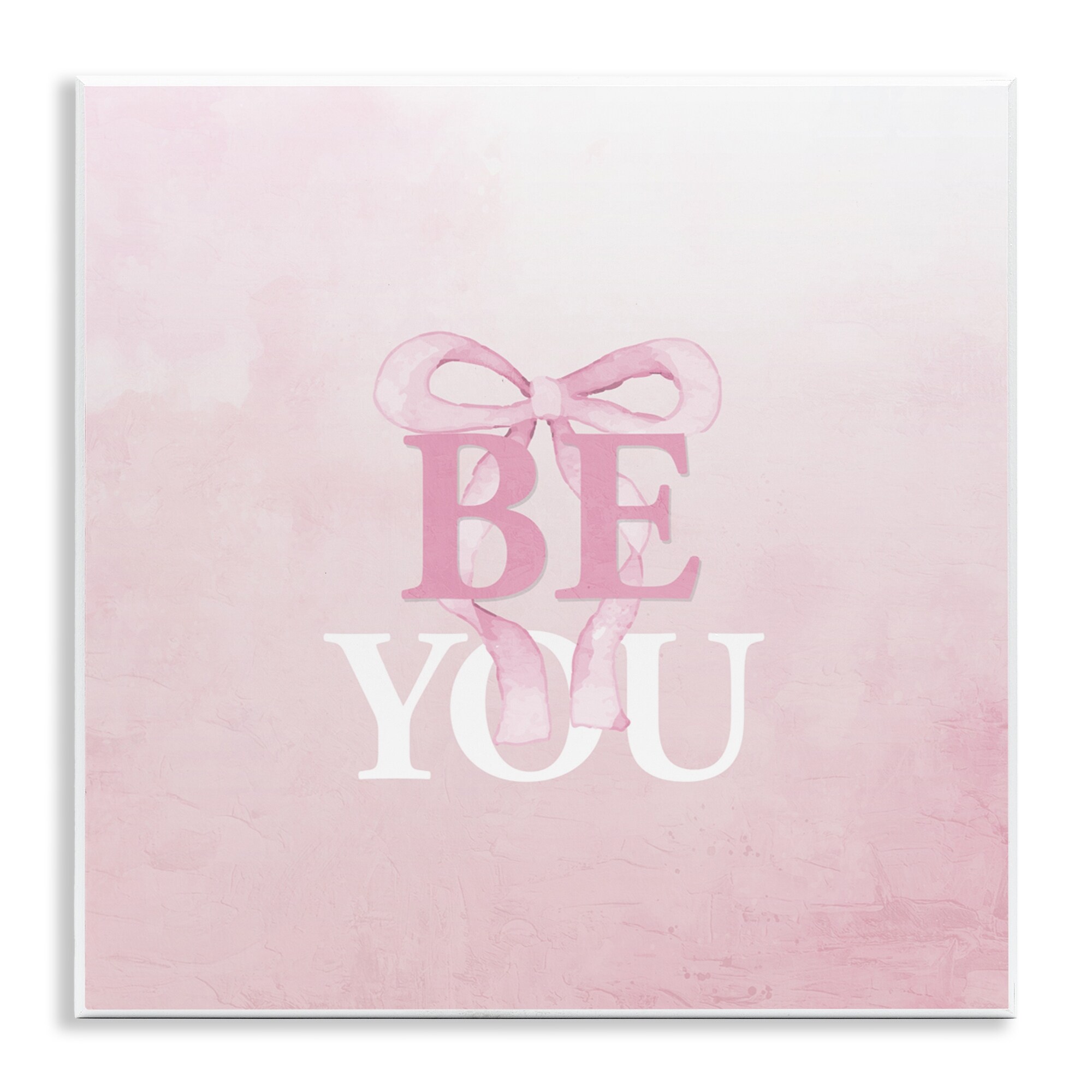 Stupell Feminine Be You Pastel Wall Plaque Design by Kim Allen