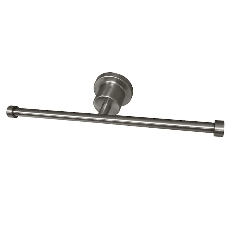 Concord Dual Toilet Paper Holder in Brushed Brass - Brushed Nickel