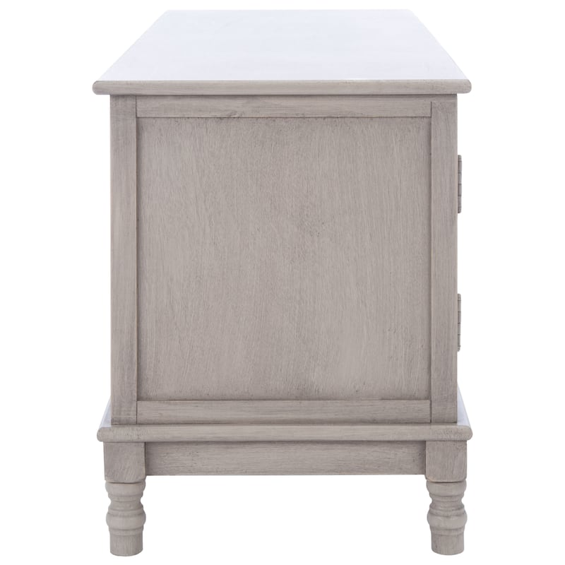 SAFAVIEH Magnolia 2-Door 2-Shelf Storage TV Media Stand - 47.3" W x 15.8" L x 20" H