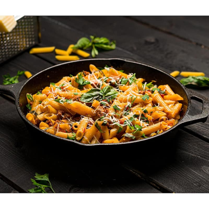 Zulay Kitchen Pre-Seasoned Cast Iron Skillet 12 Inch