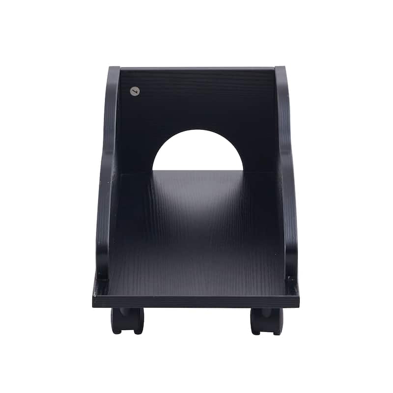 Modern Solid Wood Computer Desks Office Table with PC Droller Storage