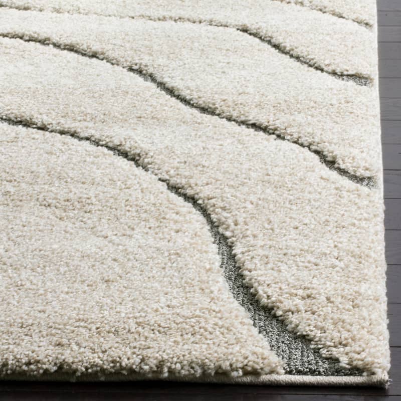 SAFAVIEH Florida Shag Hervor Soft Serene Waves 1.2-inch Thick Rug
