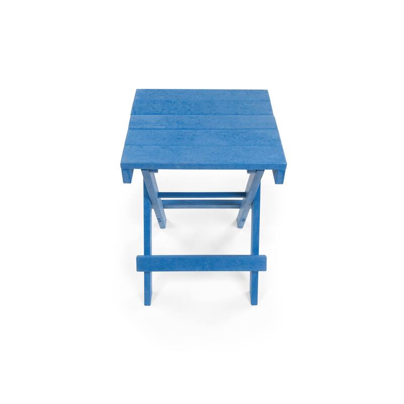 San Juan Fully Assembled All-Weather Recycled HDPE Outdoor Folding Bistro table