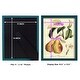 preview thumbnail 42 of 138, Printed Tuscan Fruits IV -Framed Print w/glass-Cherry Red
