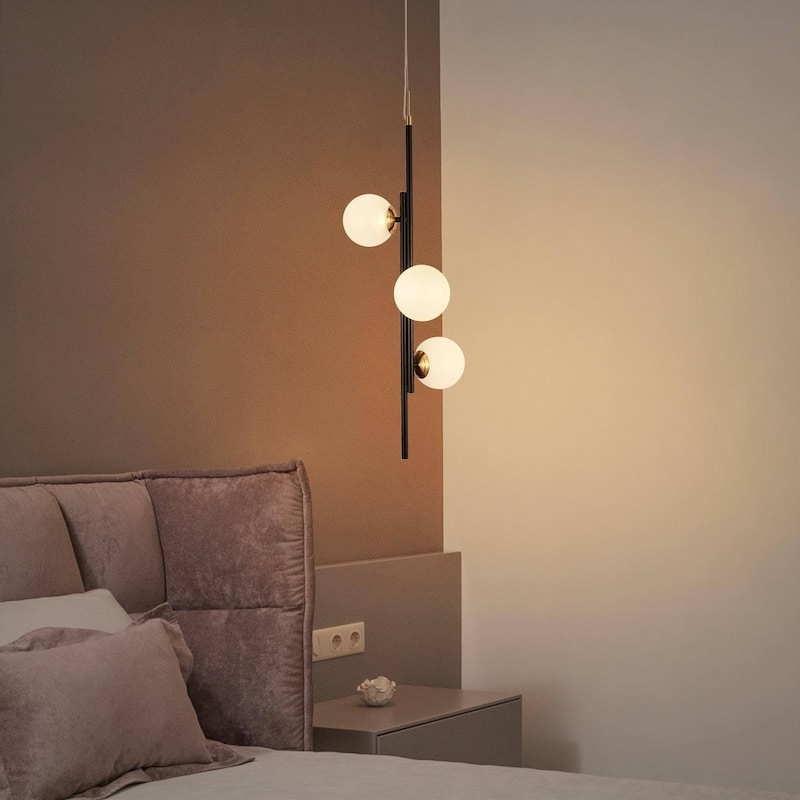 Icey Modern 3-Light Kitchen Island LED Pendant Lights for Dining Room