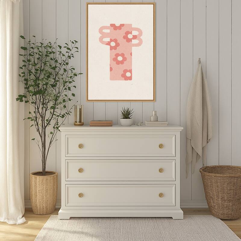 Vase No. 1 by Nktn (23 x 33 in.), Framed Canvas Wall Art Print