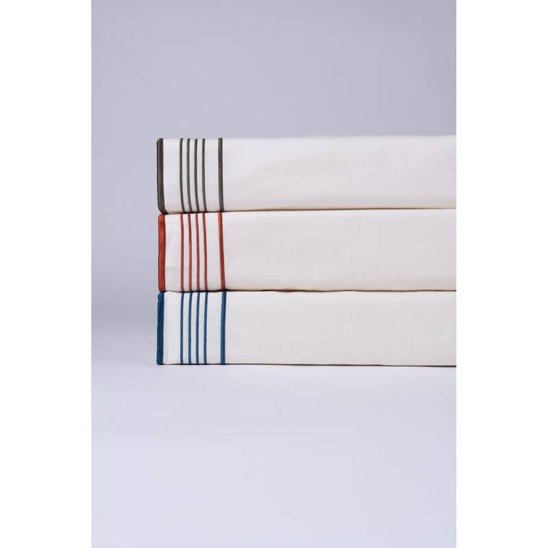 Nell, Cotton Sateen, Adriatic, Duvet Cover