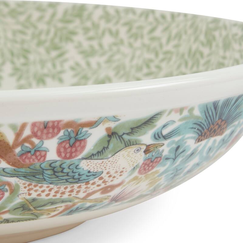 Portmeirion Morris & Co Strawberry Thief Bowl - 20.9 in