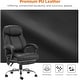 preview thumbnail 8 of 22, Executive Reclining Office Chair with Heated Massage and Footrest, Ergonomic Design for Home Office