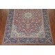 preview thumbnail 6 of 18, Vegetable Dye Najafabad Persian Vintage Area Rug Handmade Wool Carpet - 9'0" x 12'5"
