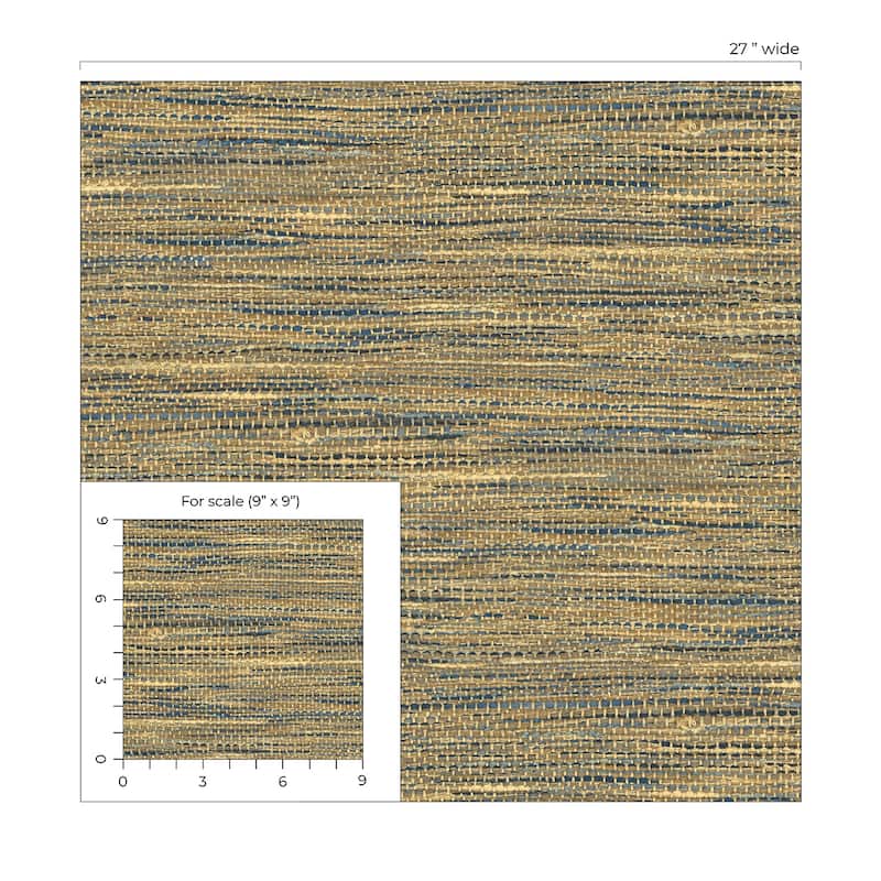 Seabrook Designs Rina Unpasted Wallpaper