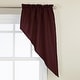 preview thumbnail 23 of 30, Sweet Home Collection Opaque Ripcord Kitchen Window Curtains - Swag, Tier & Valance