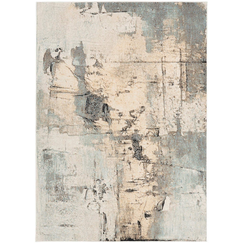 Nourison Washable Decor Indoor only Machine Washable Contemporary Area Rug