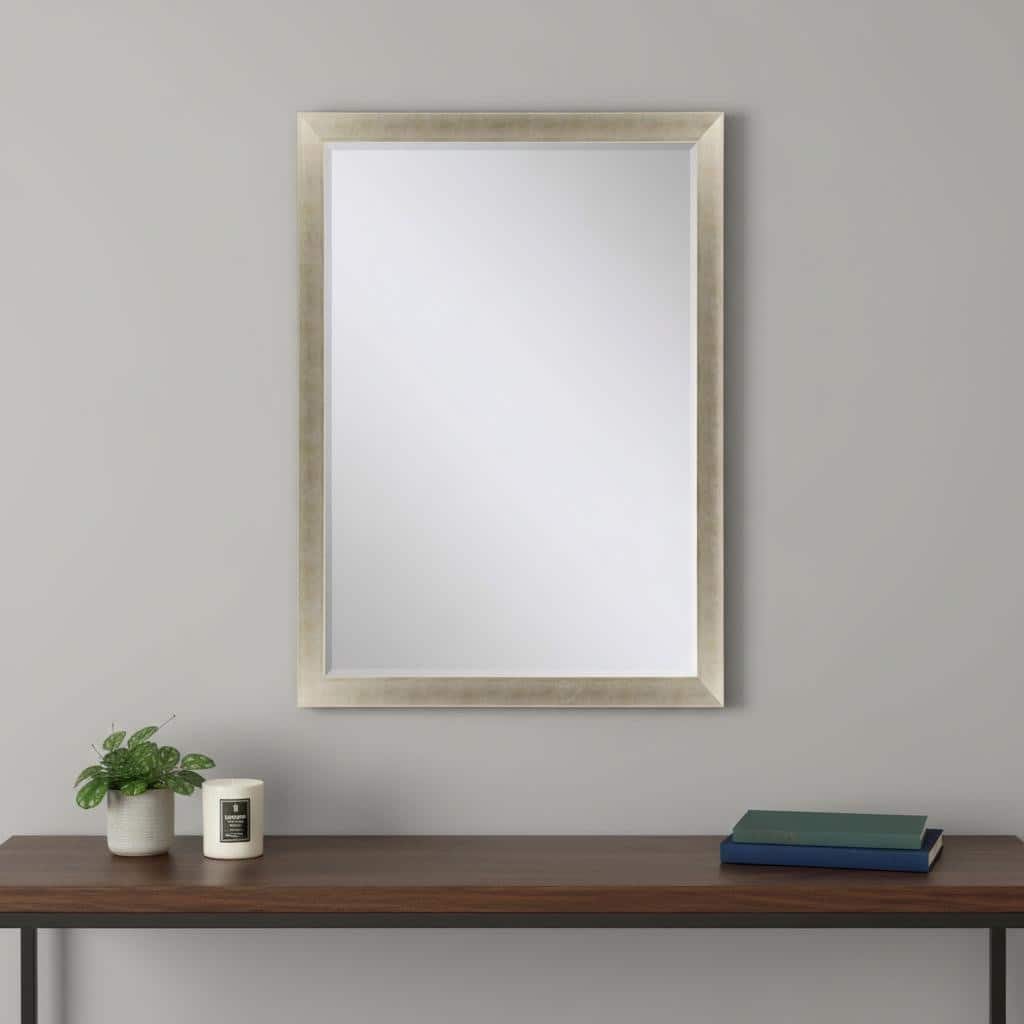 HomeRoots 41" Gold Accent Mirror - 29.00 in. x 41.00 in. x 2.00 in.