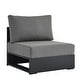 preview thumbnail 20 of 25, Tahoe Patio Aluminum Modular Armless Chair