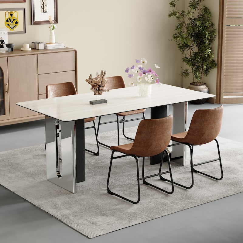 Upholstery Dining Chairs Bar Stools Set of 4
