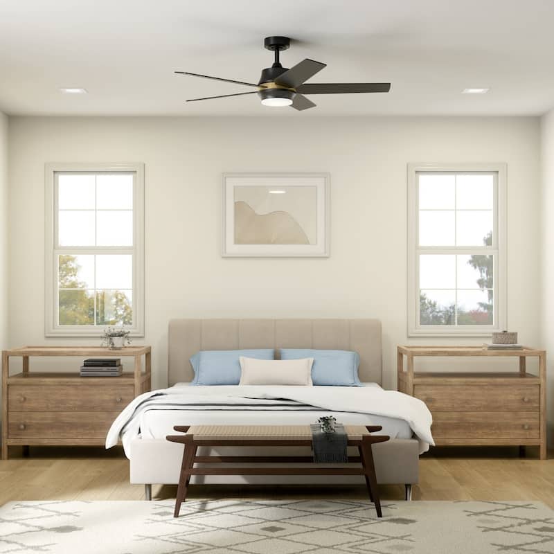 Kichler 300059 Maeve 52" 5 Blade Indoor LED Ceiling Fan