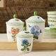 preview thumbnail 3 of 3, Certified International Mirabella 3 Piece Canister Set - 7.00"L x 7.00"W x 10.25"H