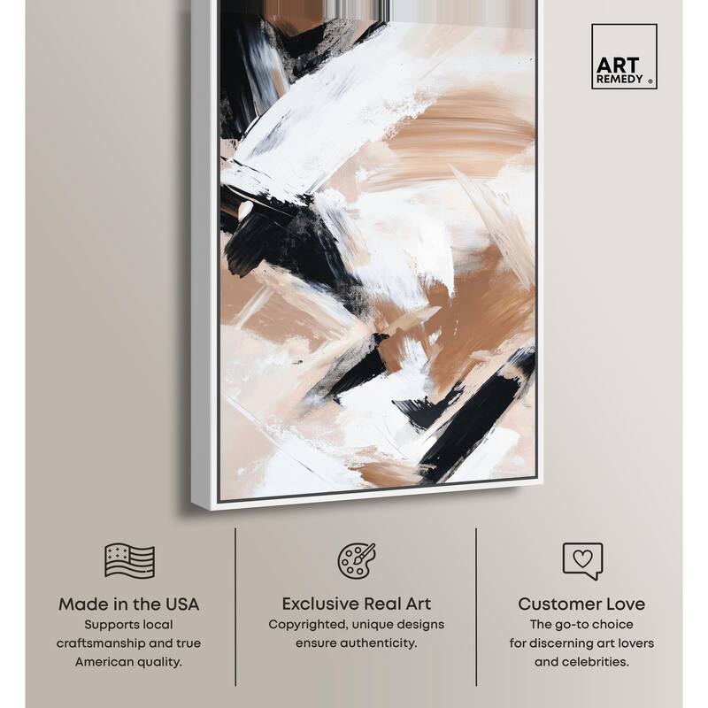 Sable and Sand I Canvas by Art Remedy