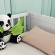 preview thumbnail 6 of 6, Twin Pine Wood Floor Platform Bed w/Built-in Book Storage Rack,White