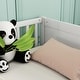 preview thumbnail 16 of 33, Twin Size Pine Wood Floor Platform Bed with Fence