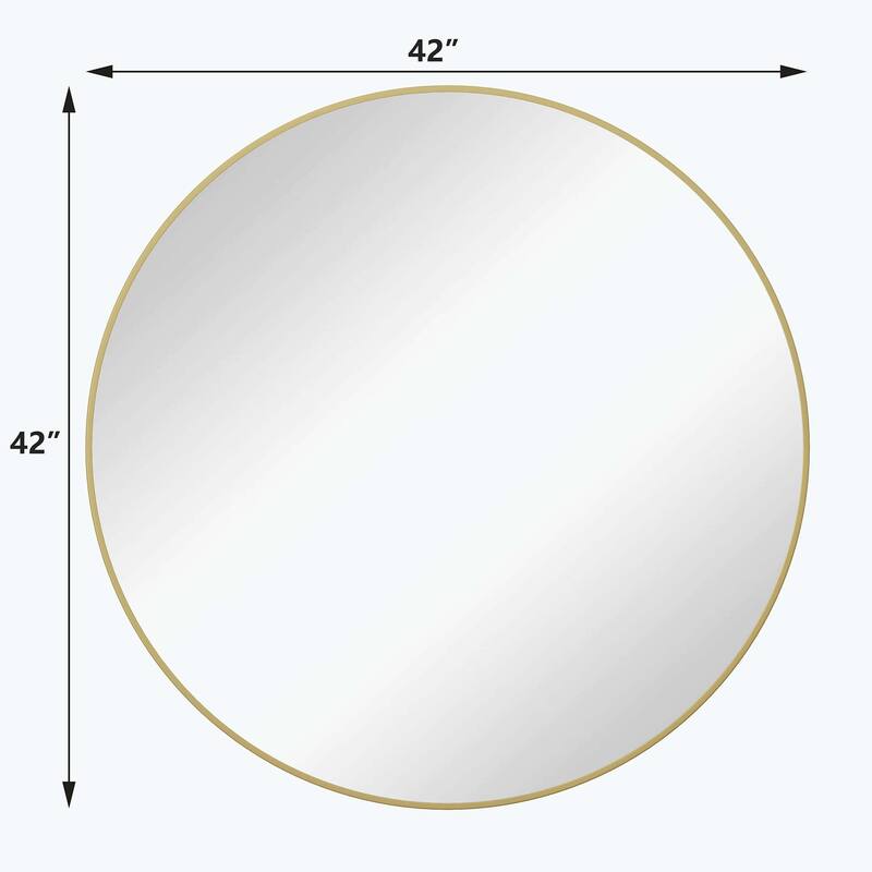 Wall Mounted Circular Mirror,for Bathroom,Living Room,Bedroom Wall Decor