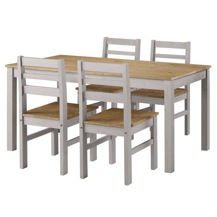 Corrona Collection Solid Wood Dining Chair (Set of 2)