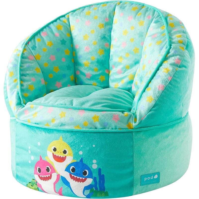 Baby Shark Round Bean Bag Chair