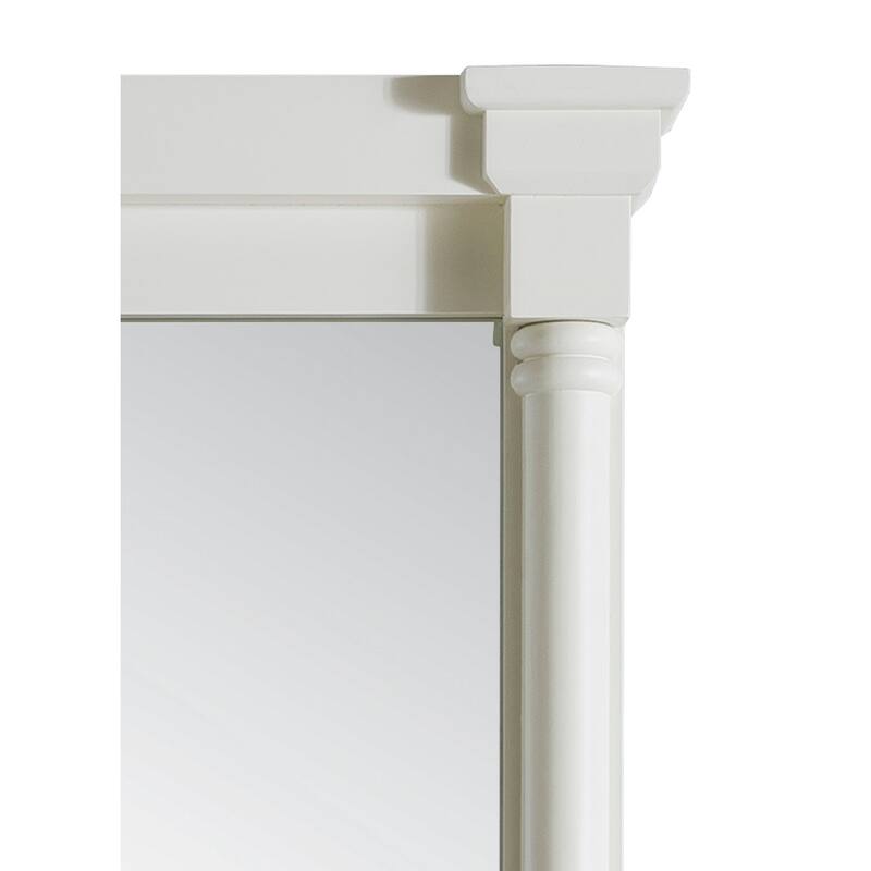 James Martin Vanities Savannah/Providence 27" Mirror, Bright White