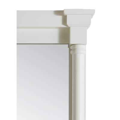 James Martin Vanities Savannah/Providence 27" Mirror, Bright White