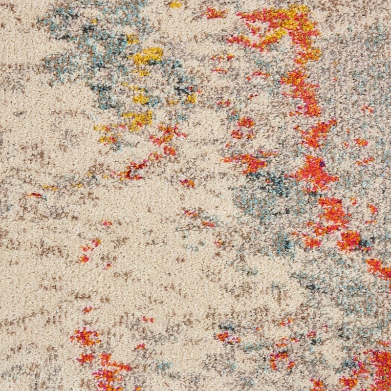 Power Loomed Abstract Modern Area Rug - 144' X '108' X '0.5