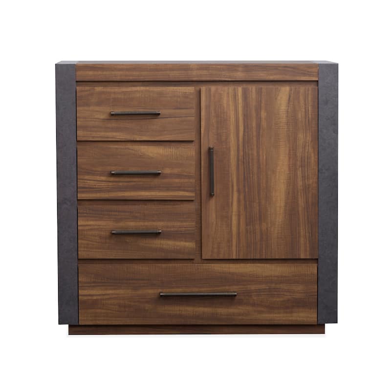 Magnussen Home Jensen Tavern Brown Door Chest