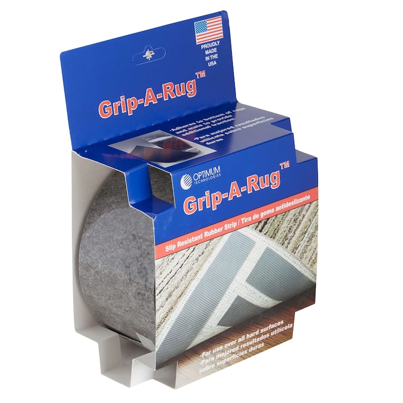 Mohawk Home Gray Grip-A-Rug Tape - Grey - 2.5" X 25'