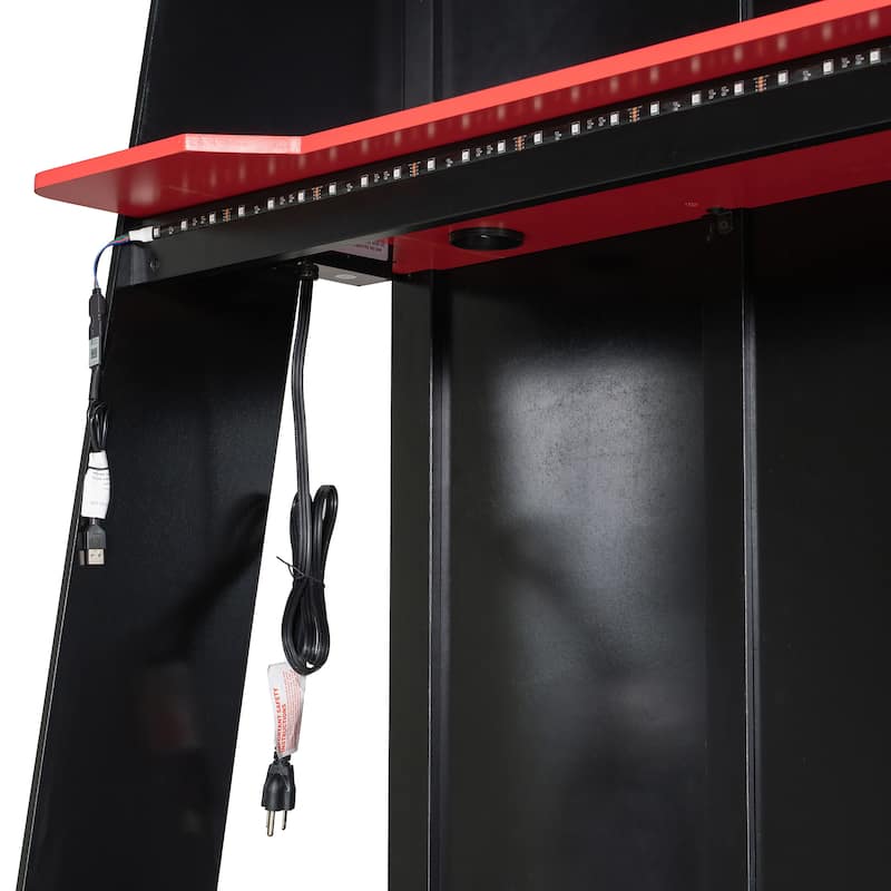 Esports Bed Gaming Loft Bed for PS PC Gamers Gaming Room