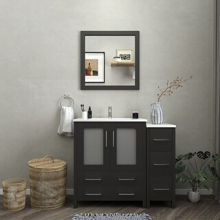 Vanity Art 42" Single-sink Bathroom Vanity Set