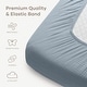 preview thumbnail 46 of 47, Muslin Cotton Fitted Crib Sheet, Soft Snug Fit by Comfy Cubs