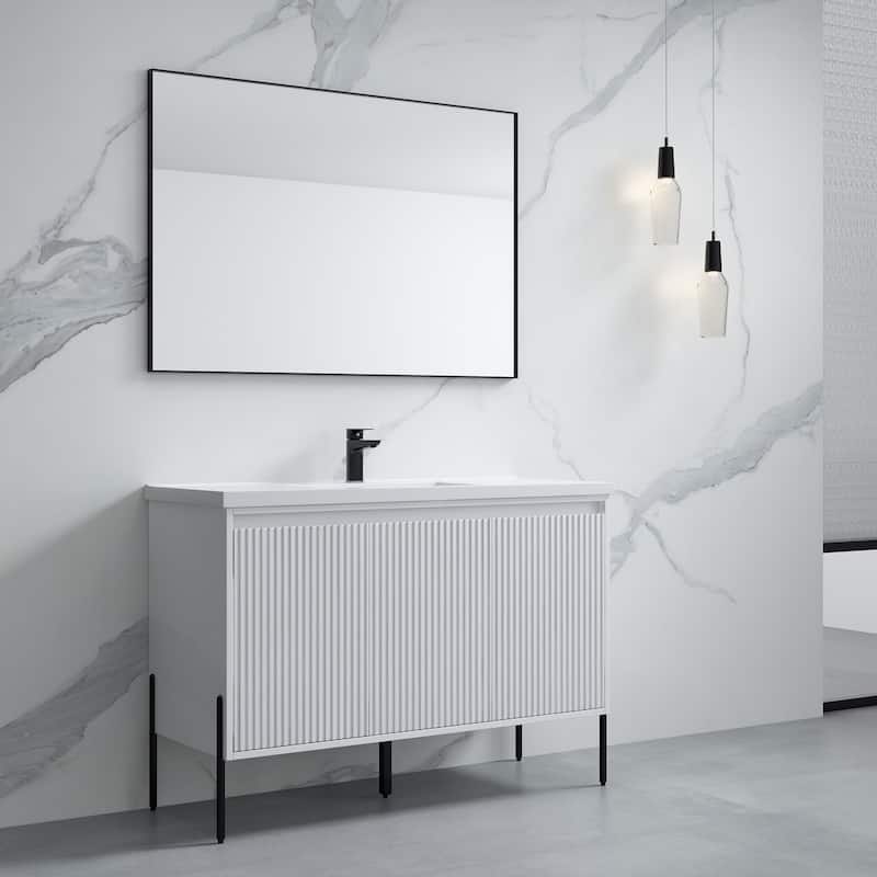 Ripple 48" Single Bathroom Vanity Kit (Assembly Required)