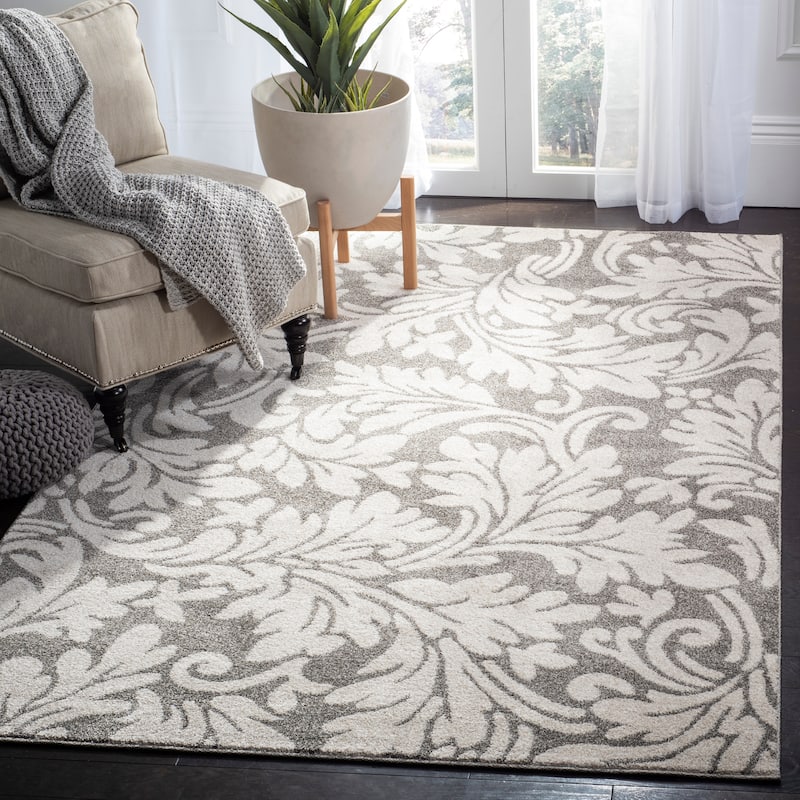 SAFAVIEH Amherst Priscilia Modern Rug - 9' x 12' - Dark Grey/Beige