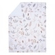 preview thumbnail 6 of 5, Lambs & Ivy Treetop Fox Woodland/Forest Minky/Faux Shearling Fleece Baby Blanket
