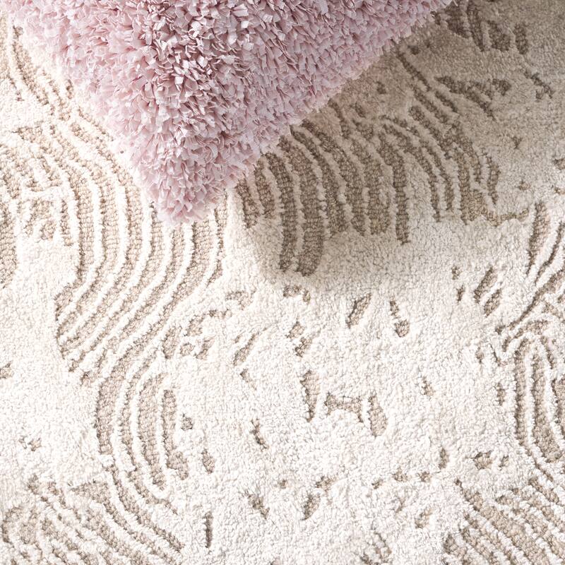 SAFAVIEH Handmade Glamour Zauresh Modern Wool Rug