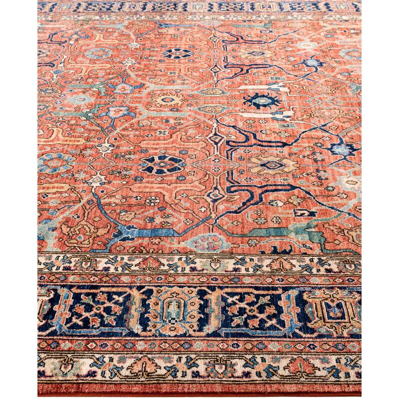 Serapi One-of-a-Kind Hand-Knotted Area Rug - Red - 7' 10" x 9' 9"