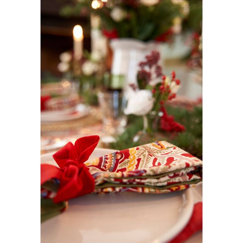 Couleur Nature Noel Rectangle Tablecloth