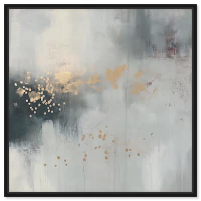 Silvered Hues and Gold II Canvas by Art Remedy